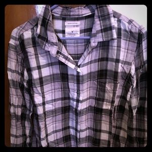 American Eagle flannel worn twice.